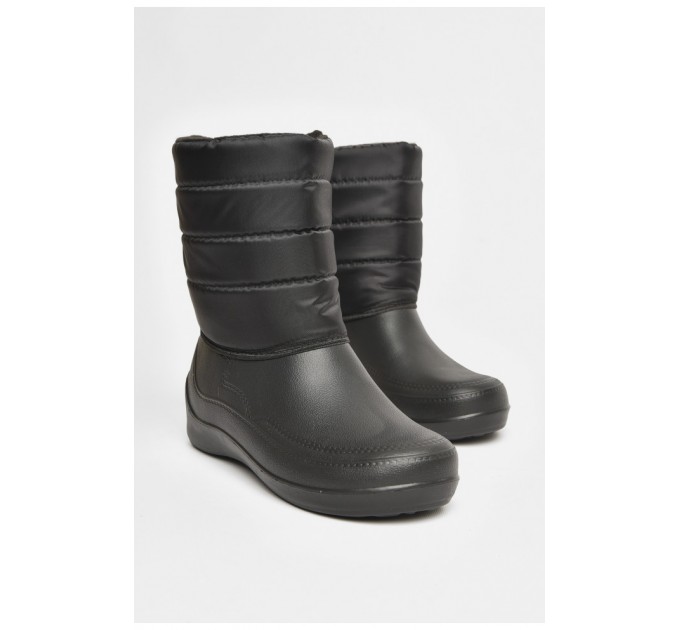 Дутики мужские пена на меху черного цвета 206525L