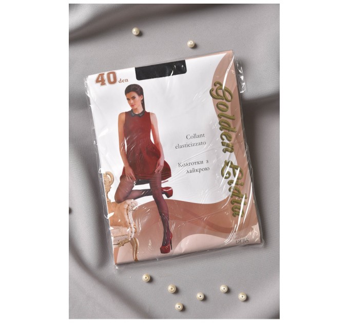 Колготи жіночі 40 ДЕН чорного кольору розмір 2 155859L