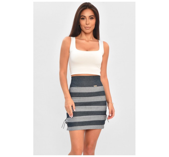 Спідниця жіноча сірого кольору 157074L