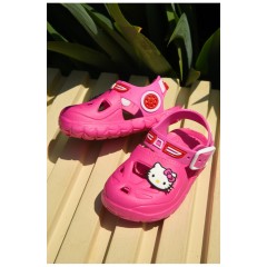 Сандалі дитячі піна для дівчинки рожевого кольору 159534L