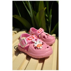 Сандалі дитячі піна для дівчинки рожевого кольору 159566L