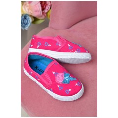 Мокасини дитячі для дівчинки рожевого кольору 160817L