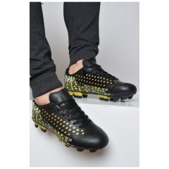 Бутсы мужские черного цвета 161417L