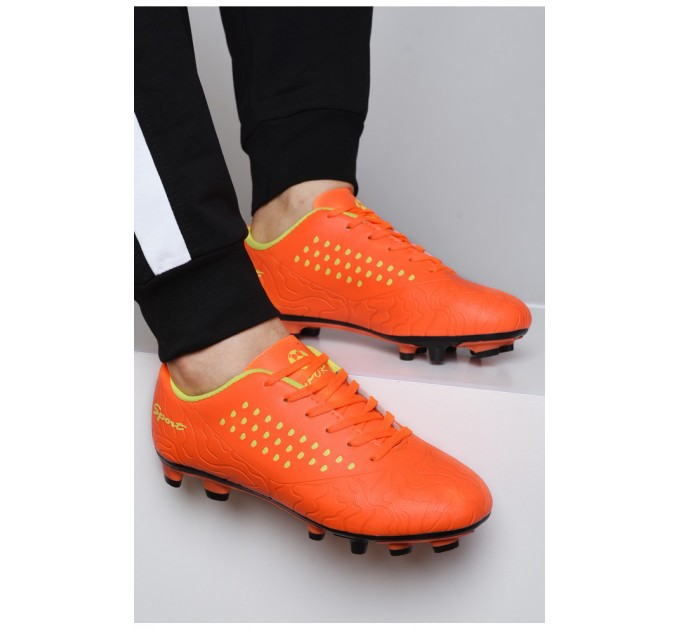 Бутсы мужские оранжевого цвета 162059L