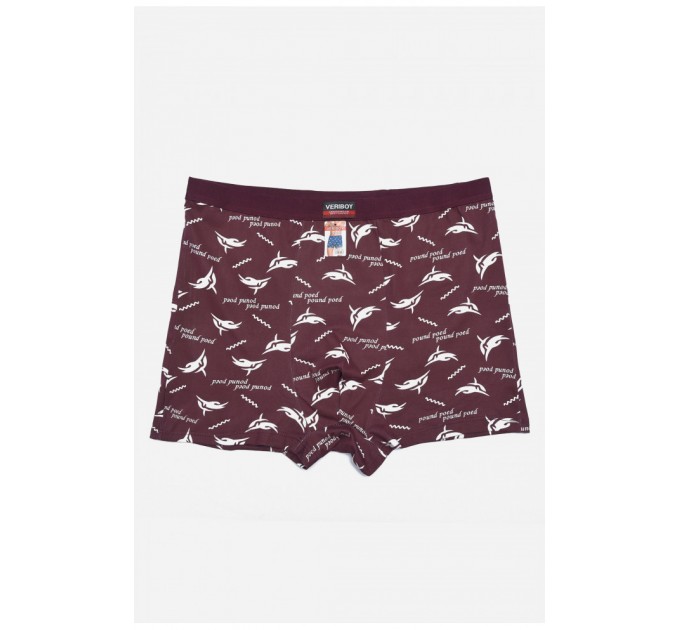 Боксери чоловічі бордового кольору 166207L