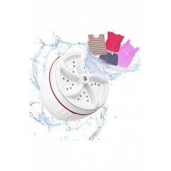 Ультразвукова міні-пральна машина портативна Turbine wash 166956L