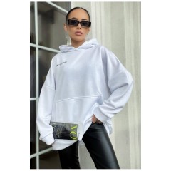 Худі жіноче білого кольору 169030L