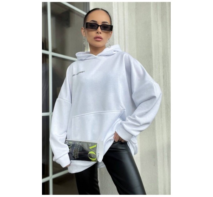 Худі жіноче білого кольору 169030L