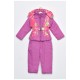 Куртка та напівкомбінезон дитячий для дівчинки єврозима фіолетового кольору 169407L