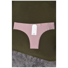 Труси жіночі бесшовні пудрового кольору 169651L