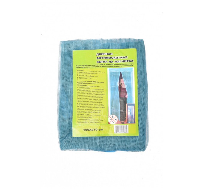 Антимоскітна сітка на магнітах для дверей 2100х1000мм 170212L