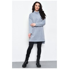 Туніка жіноча на флісі сірого кольору 170560L