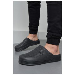 Сабо чоловічі чорного кольору 170965L