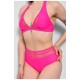 Купальник жіночий рожевого кольору чашка В 173246L