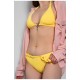 Купальник жіночий жовтого кольору чашка В 173267L