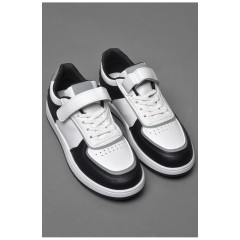 Кросівки дитячі чорно-білого кольору 174434L