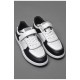 Кросівки дитячі чорно-білого кольору 174434L