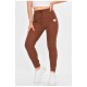 Спортивні штани жіночі трикотажні коричневого кольору 174465L