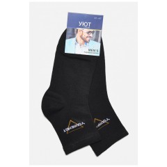 Шкарпетки чоловічі демісезонні чорного кольору 175516L