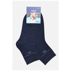 Шкарпетки чоловічі демісезонні темно-синього кольору 175530L