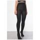 Колготи жіночі з начісом чорного кольору 175647L