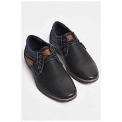 Туфлі дитячі для хлопчика темно-синього кольору 176119L