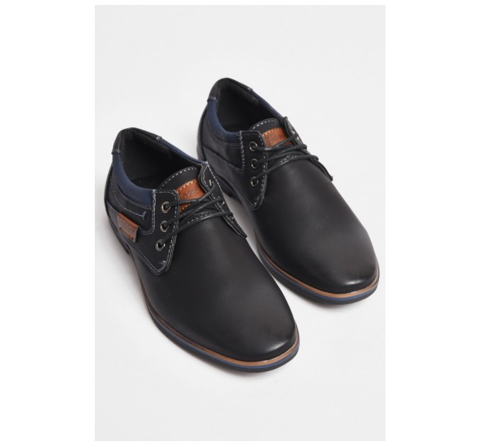 Туфлі дитячі для хлопчика темно-синього кольору 176119L