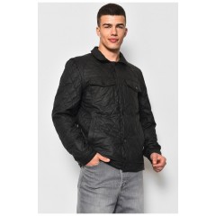 Куртка мужская демисезонная черного цвета 177102L