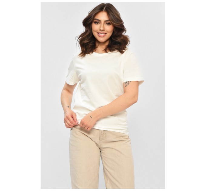 Футболка жіноча білого кольору 177522L