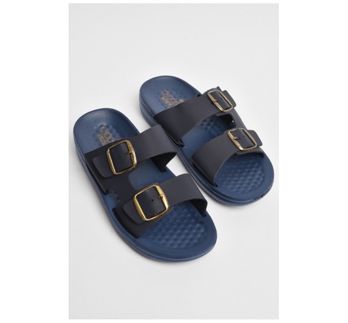 Шльопанці чоловічі темно-синього кольору 178477L