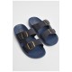 Шльопанці чоловічі темно-синього кольору 178477L