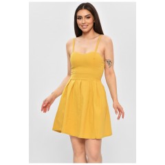 Сарафан жіночий гірчичного кольору 179011L