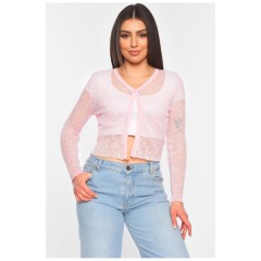 Кофта женская розового цвета 180135L