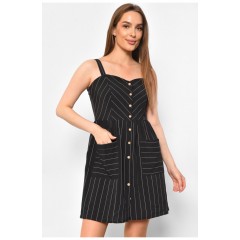 Сарафан жіночий чорного кольору 180303L