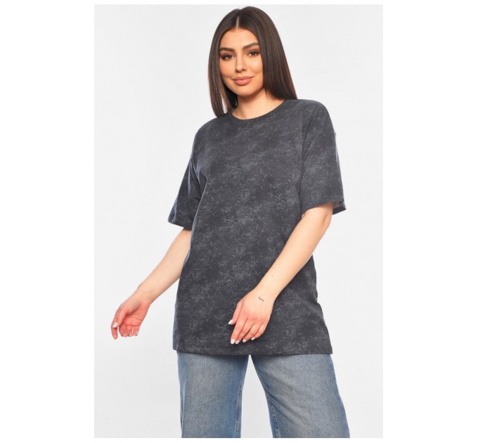 Футболка жіноча сірого кольору 180555L