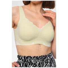 Бюстгальтер жіночий оливкового кольору чашка В 180765L