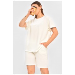 Костюм жіночий білого кольору 180798L