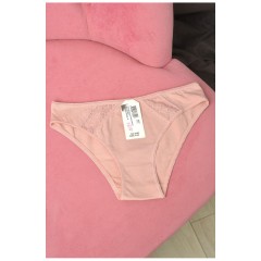 Труси жіночі однотонні рожевого кольору 180896L
