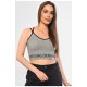Майка-топ жіноча сірого кольору 181133L