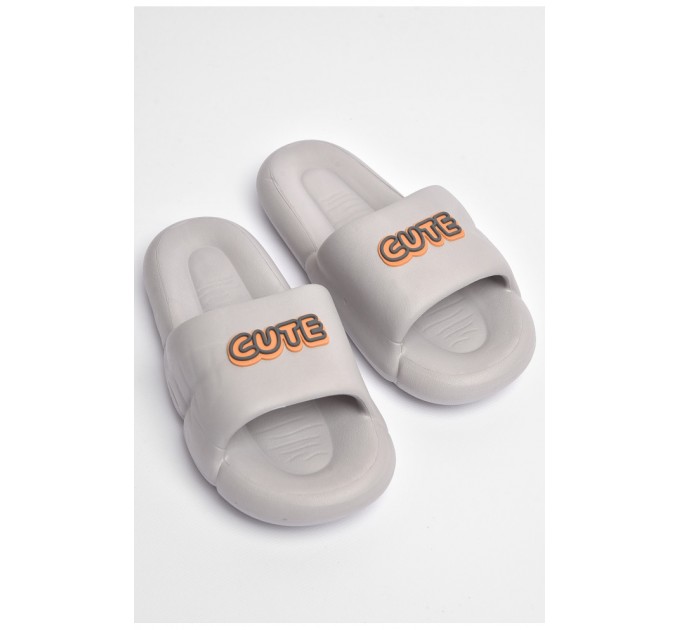 Шльопанці чоловічі піна сірого кольору 181507L