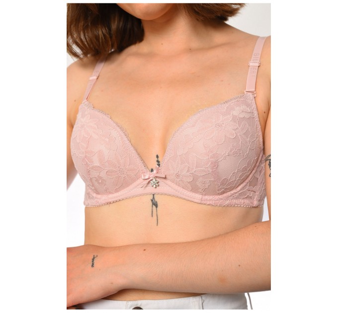 Бюстгальтер жіночий рожевого кольору чашка С 181858L