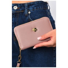 Кошелек женский из экокожи сиреневого цвета 182673L