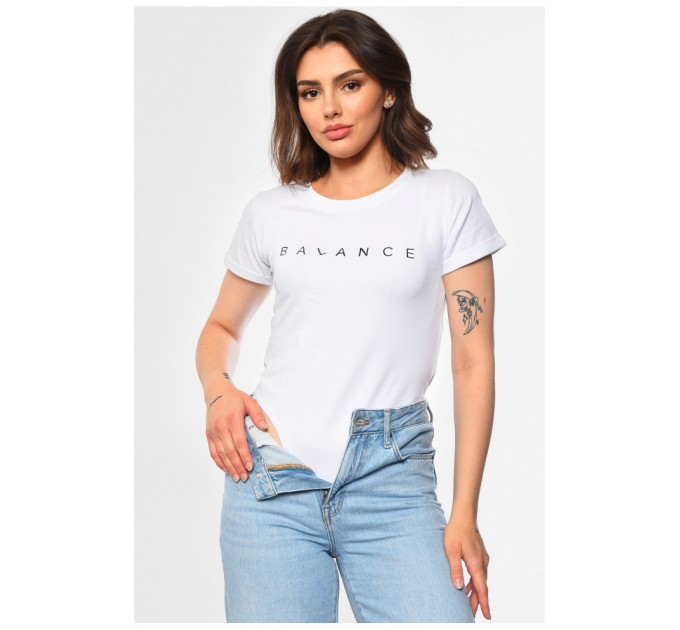 Боди женское белого цвета 183877L