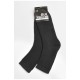 Шкарпетки чоловічі махрові чорного кольору 183973L