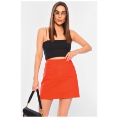 Спідниця жіноча коралового кольору 184445L