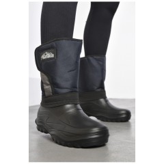 Дутики женские с фетровым утеплителем черного цвета 185493L