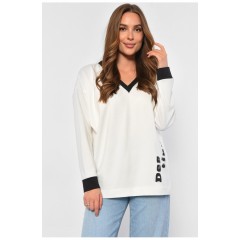Свитшот женский белого цвета 186089L