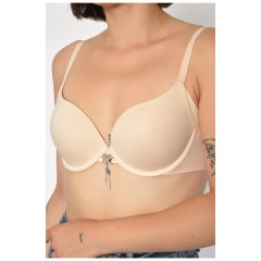 Бюстгальтер жіночий молочного кольору чашка В 186271L