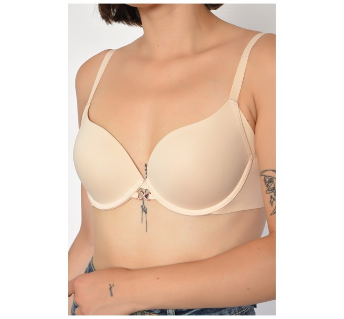 Бюстгальтер жіночий молочного кольору чашка В 186271L