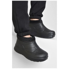 Калоші чоловічі на хутрі чорного кольору 187366L Калоші чоловічі на хутрі чорного кольору 187366L